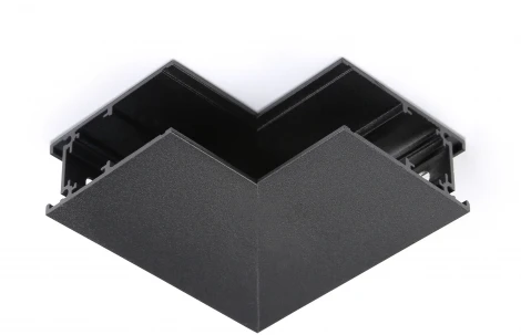 Коннектор угловой внутренний для накладного магнитного шинопровода TRACK SYSTEM GL3378