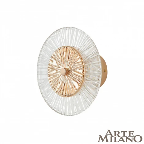 Настенный светильник Arte Milano 1.1252B.D150.H150.LED G (220V, круглые)