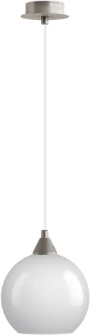 Подвесной светильник 33 ИДЕИ PND.101.01.01.002.NI-S.13.WH (220V, на проводе)
