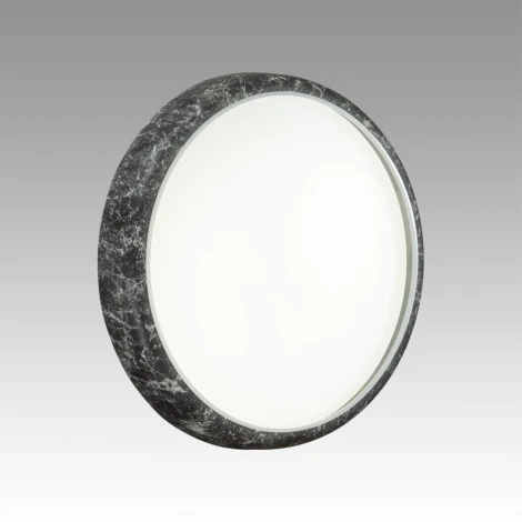 Настенно-потолочный светильник Sonex Mramo Black 7639/DL COLOR SN пластик/черн. мрамор LED 48Вт 4000K D410 IP43 (220V, круглые)