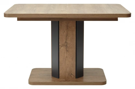 Обеденный стол M-City STORK Дуб Канзас/ Графит 120