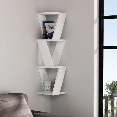 Полка угловая LEVE ZENA CORNER BOOKCASE LEV00864