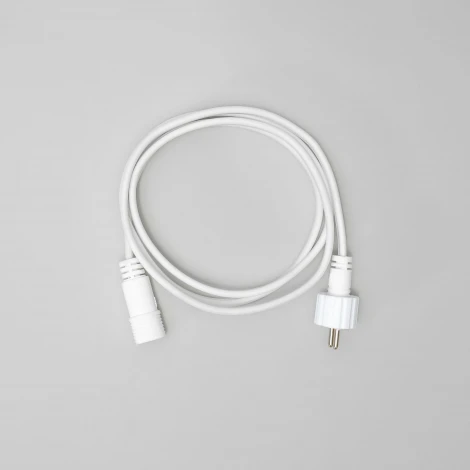 Соединитель 1м для Нитей 24В без возможности управления, Провод Белый ПВХ, IP65 Laitcom SLL1m-8-1