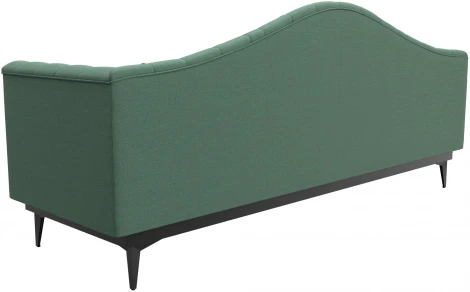 Диван кухонный прямой Флорида (Зеленый/Рогожка) Лига Диванов арт.123211