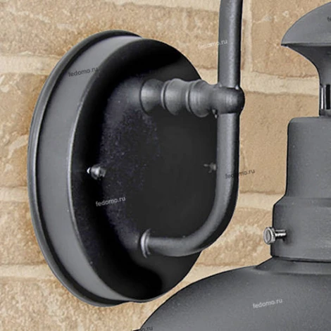 Настенный фонарь уличный Elektrostandard Talli черный GL 3002D (220V, IP44)