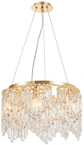 Подвесная люстра хрустальная Favourite Diadem 4724-6P (220V, на тросе)