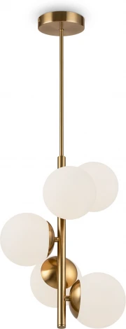 Потолочная люстра на штанге Zing FR5199PL-05BS1 Freya