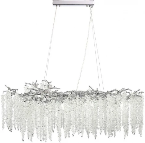 Подвесная люстра хрустальная Stilfort Eiva 2167/09/06PL (220V, на тросе, ветки)