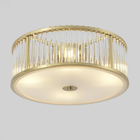 Потолочный светильник круглый Crystal Lux Avenue AVENUE PL4 BRASS