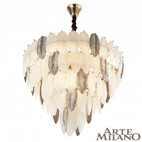 Подвесная люстра Arte Milano 0608B.D750.H600.E14.18 G (220V, на цепи)