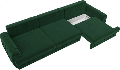 Диван прямой Лига-057 НПБ Лонг Лига Диванов (Велюр) арт.129241