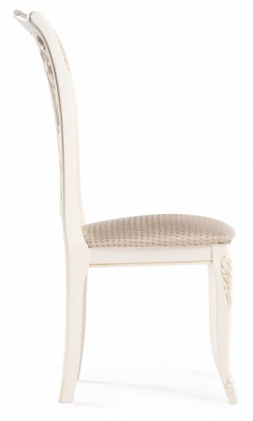 Обеденный стул Woodville Керия Максимал (Массив дерева, Ткань/Бежевый) арт.618713