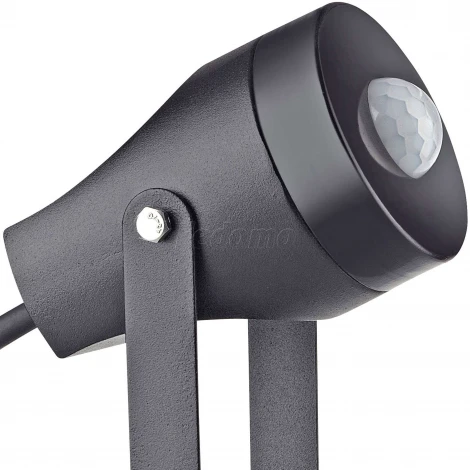 Датчик движения инфракрасный грунтовый Markslojd Garden 24, черный, 24V, IP44