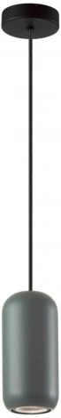Подвесной светильник Odeon Light Cocoon 5060/1E PENDANT темн.зеленый/черный/металл GU10 LED 4W (220V, на проводе)