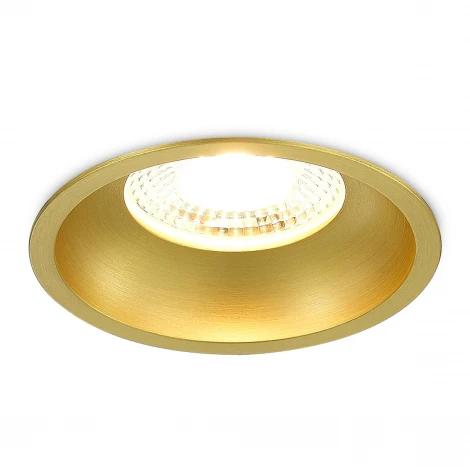 Встраиваемый светильник Donolux Crater DL20761R10W1BrassTriac 10W 874Lm 3000K диммирование TRIAC латунь