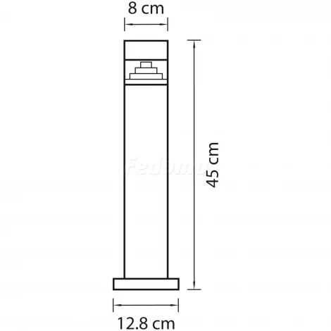 Наземный светильник Lightstar Raggio 377907 (LED, 220V, IP55)