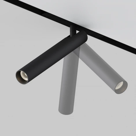 Трековый светильник магнитный 48V Maytoni Focus T TR141-2-6W3K-M-B (LED, круглые)