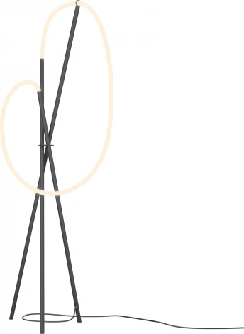 Торшер с гибким неоном Maytoni Crochet MOD369FL-L36B3K (LED, 220V, выключатель)