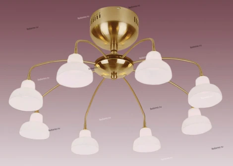 Потолочная люстра N-Light PX-0325 PX-0325/8 antique brass