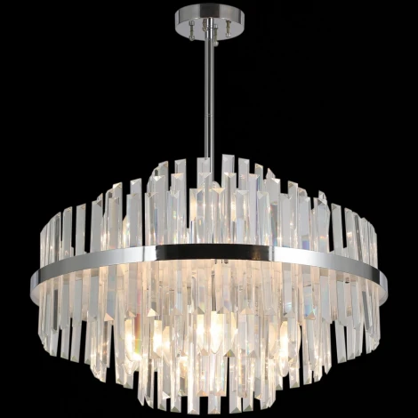 Потолочная люстра на штанге ILLUMICO IL0126-9P-79 CR (220V)