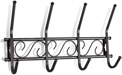 Вешалка Грация 1/4 черный/черный Sheffilton 6709851201