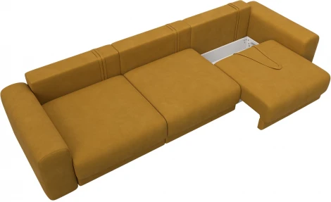 Диван прямой Лига-056 НПБ Лонг Лига Диванов (Велюр) арт.129144