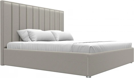 Кровать интерьерная Афродита 200 (Бежевый/Рогожка) Лига Диванов арт.123058