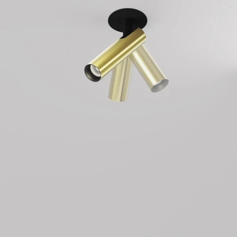 Встраиваемый светильник Maytoni Focus T C141RS-L125-6W4K-BBS (LED, 220V, круглые)