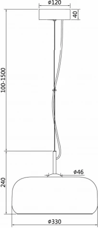 Подвесной светильник Maytoni Madmen MOD127PL-L6BR (LED, 220V, на тросе, круглые)