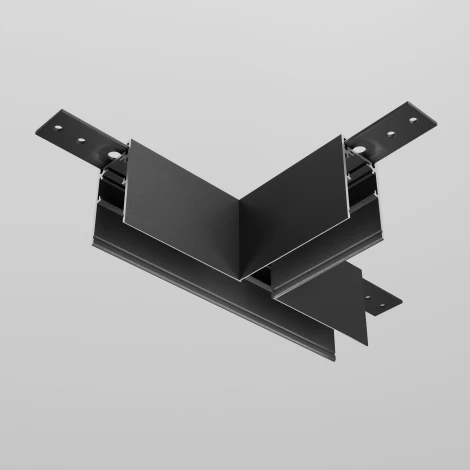 Коннектор Т-образный Exility накладной черный (магнитный) Maytoni Technical TRA034CT-41B