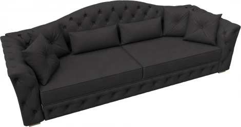 Диван прямой Артис Лига Диванов (Замша) арт.126380