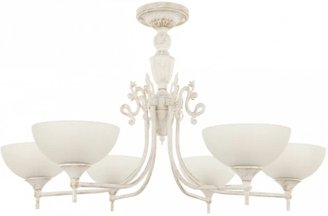 Потолочная люстра на штанге Arte Milano AM340049 340049/6 WT+G (220V)