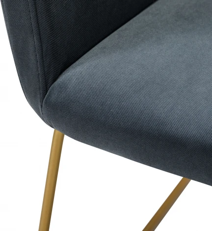 Кресло Oscar Diag grey/Линк золото R-Home арт.410118144h_Diag grey