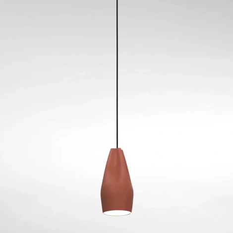 Подвесной светильник Pleat Box 13 LED терракотово-белый Marset A636-401-4135-27K (094600)