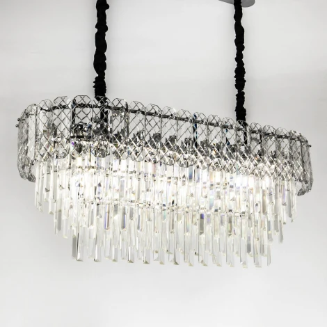 Подвесная люстра хрустальная Modelux MODELUX ML.20210.10 CR