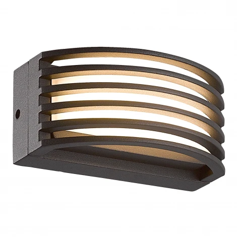 Уличный светильник настенный SL9544.401.01 ST Luce Stris Черный/черный LED 1*6W 3000K STRIS