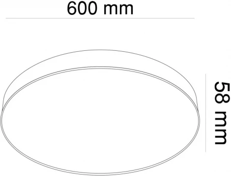 Потолочный светильник Zon 3000K 1x90Вт 120° LED Maytoni Technical C032CL-L96W3K