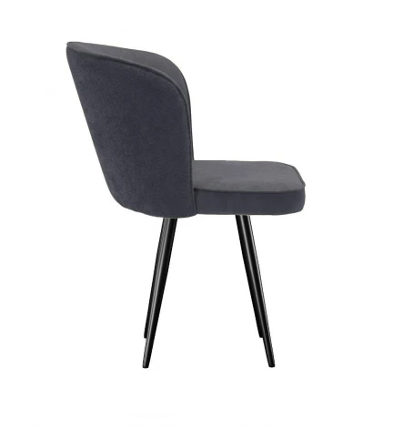 Стул DikLine 348 поворотный P15/L15 серый, ножки черные 00-00084750