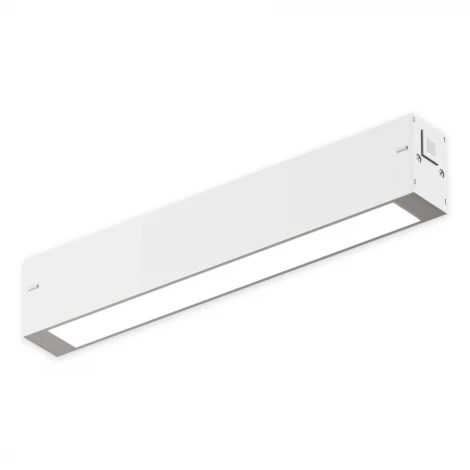 Трековый светильник однофазный светодиодный 220V 9W AM Group PLAIN OPAL AM583 9W 3000K WH