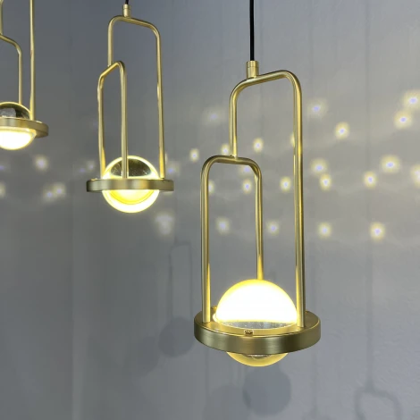 Подвесной светильник Dighton Ch L5 Imperiumloft Dighton-Ch01 (192783-23) (LED, 220V, на проводе, шарики)