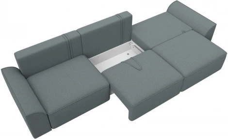 Диван прямой Лига-048 НПБ Лонг Лига Диванов (Рогожка) арт.128241