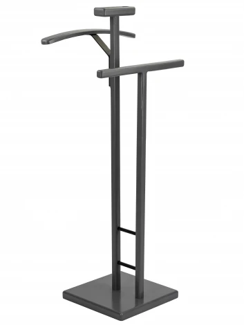 Вешалка костюмная ГАЛАНТ 340 черный/ серый графит от фабрики Mebelik