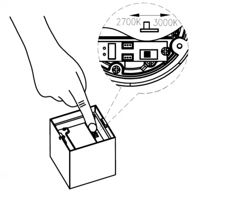 Потолочный светильник уличный светодиодный Oasis Light TUBE LED W3094 Gr (220V, IP54)