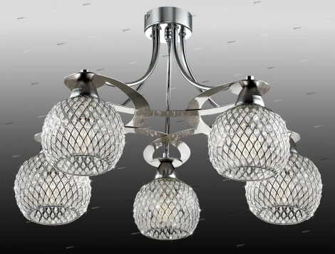 Потолочная люстра Odeon Light Poly 2813/5C
