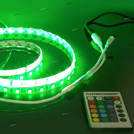Светодиодная лента Elektrostandard 12V 14,4W 60Led 5050 IP20 RGB, 5м