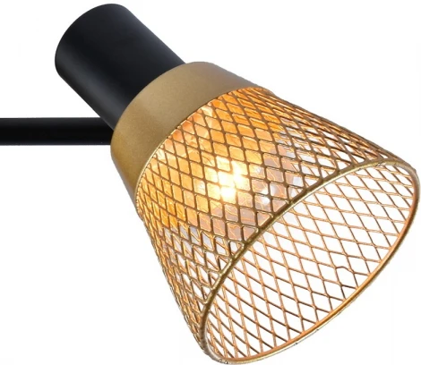 Спот на штанге Reluce 05966-0.8-03 GOLD+BK (220V)