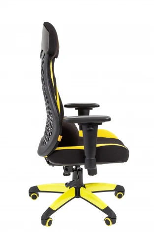 Офисное кресло Chairman game 14 Россия ткань черн./желт.