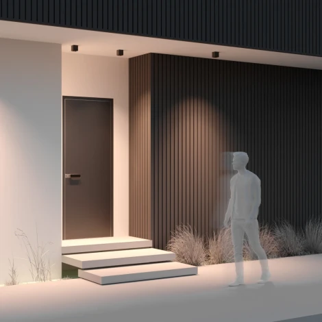 Потолочный светильник уличный Maytoni Ares O309CL-L8GF3K (LED, 220V, IP54)