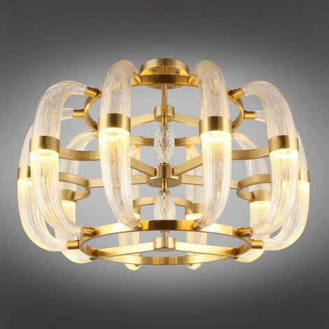 Потолочная люстра на штанге Aployt Solandzh APL.856.07.100 (LED, 220V, круглые)