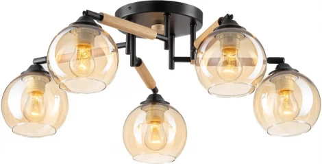 Потолочная люстра на штанге Citilux Tika CL133151 (220V, шарики)